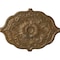 Ekena Millwork Pesaro Ceiling Medallion, Hand-Painted Rubbed Bronze, 36"W x 26"H x 1 1/2"P CM36X26PERZS - alternate 1